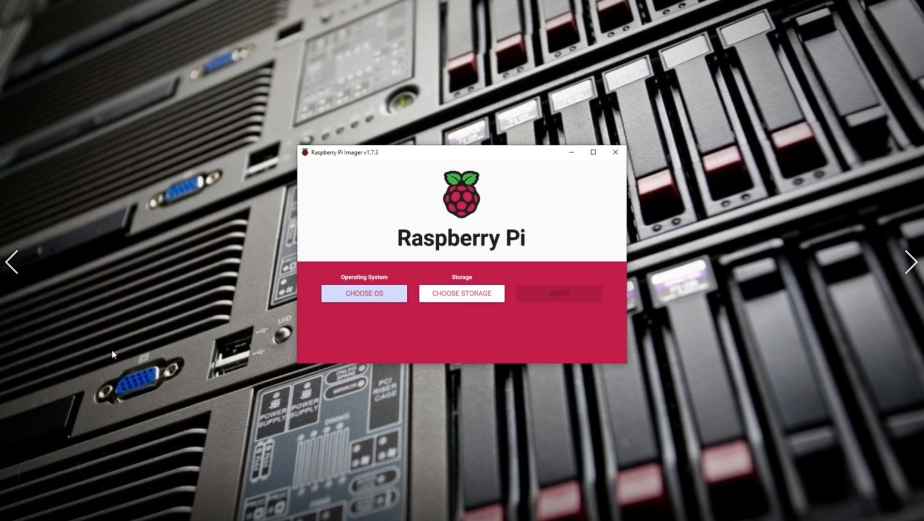raspberry pi imager instalador